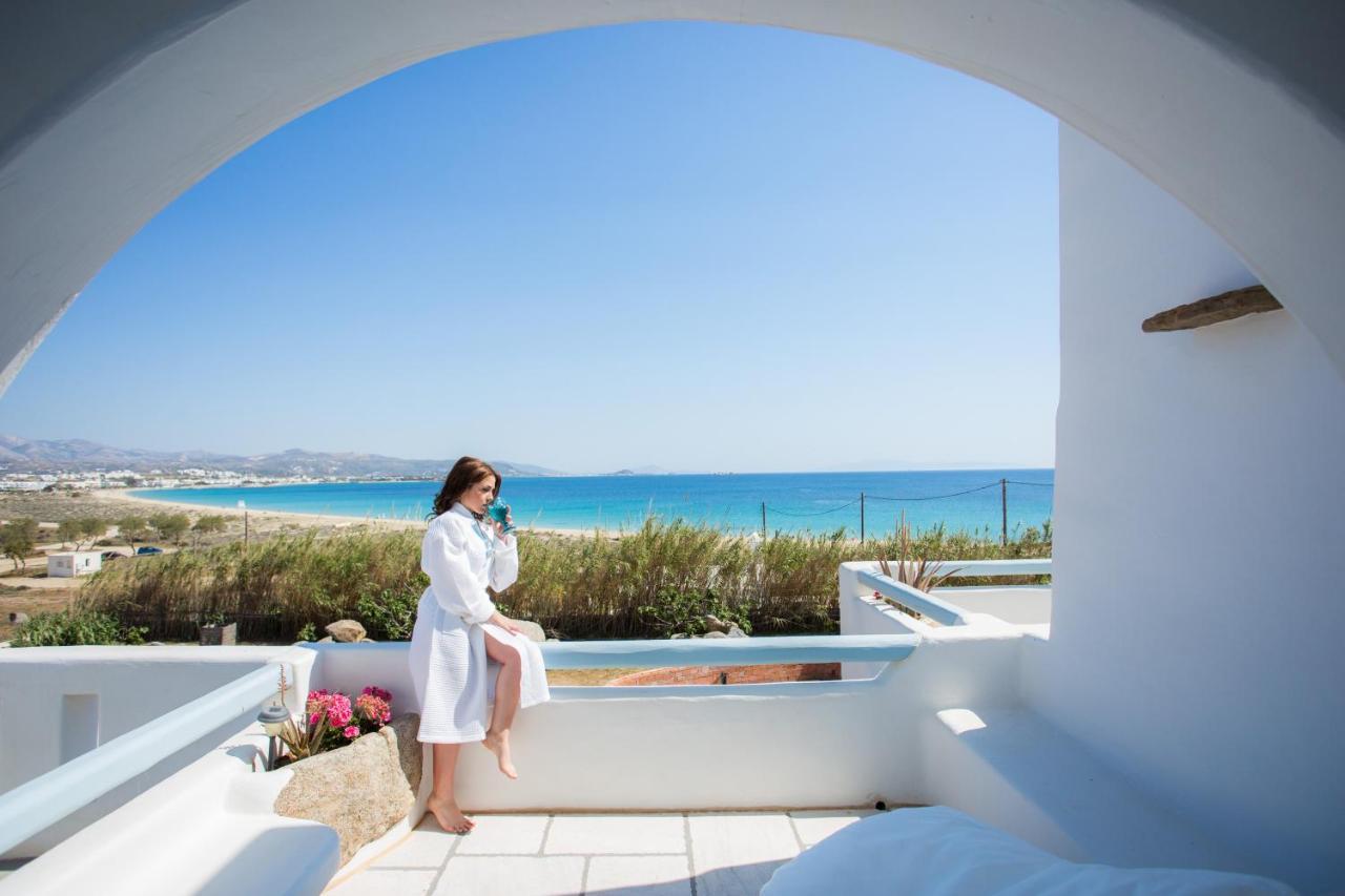 Naxian Riviera Exclusive Seafront Suites, Junior Suite Agios Prokopios  Eksteriør billede