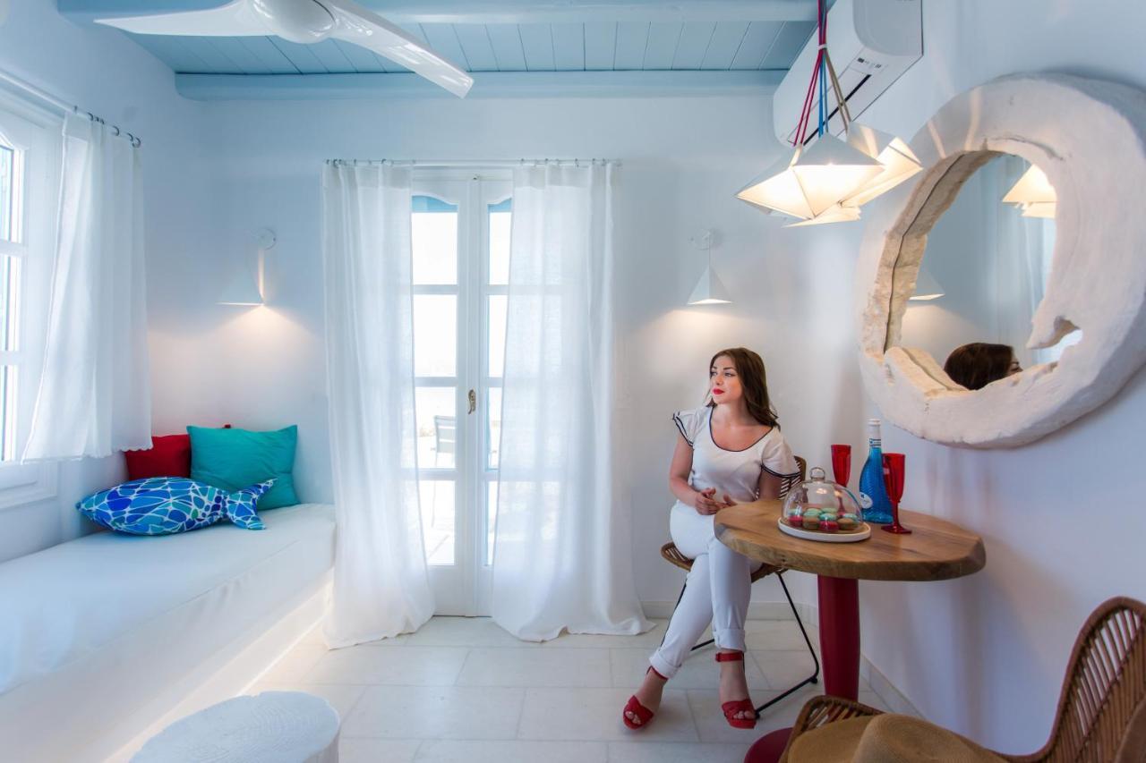Naxian Riviera Exclusive Seafront Suites, Junior Suite Agios Prokopios  Eksteriør billede