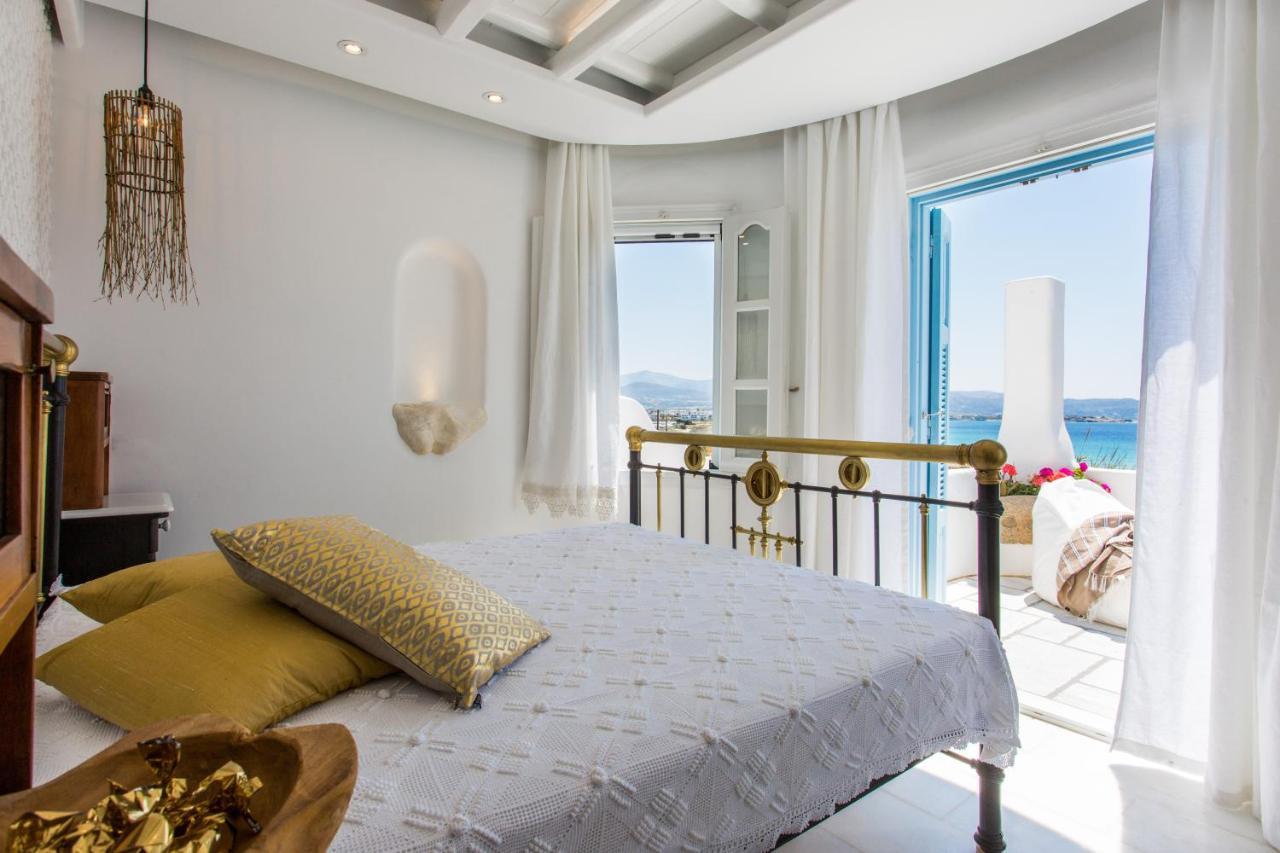 Naxian Riviera Exclusive Seafront Suites, Junior Suite Agios Prokopios  Eksteriør billede